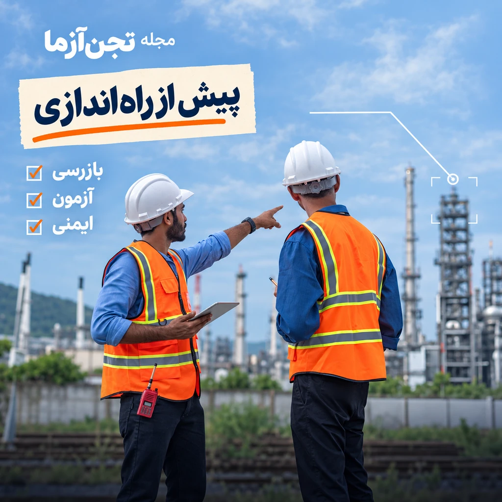 خط لوله چطور آمادهٔ بهرهبرداری میشود؟ راهنمای آزمون، شستوشو و تحویل